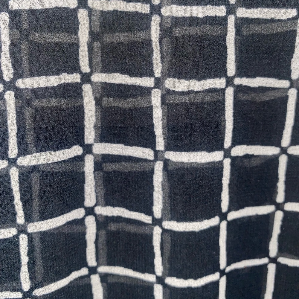 Blouse Imnyc Window Pane View 5